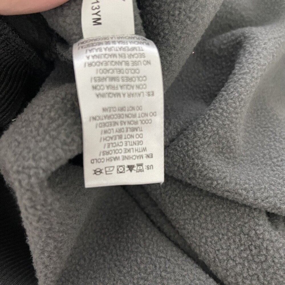Penn Sport Sweater Womens Medium Turtle Neck Zip Tennis Heather Grey - Picture 15 of 16